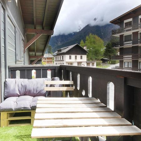 Les Dryades - Renove - Balcon Avec Vue Mt Blanc Les Houches Exteriör bild