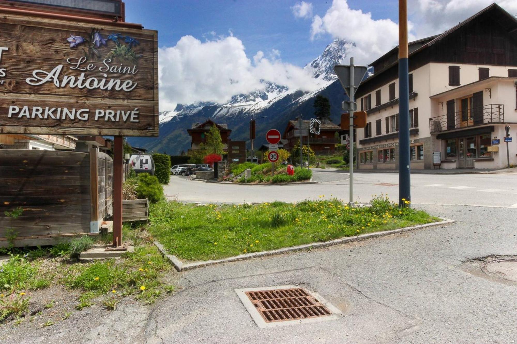 Les Dryades - Renove - Balcon Avec Vue Mt Blanc Les Houches Exteriör bild